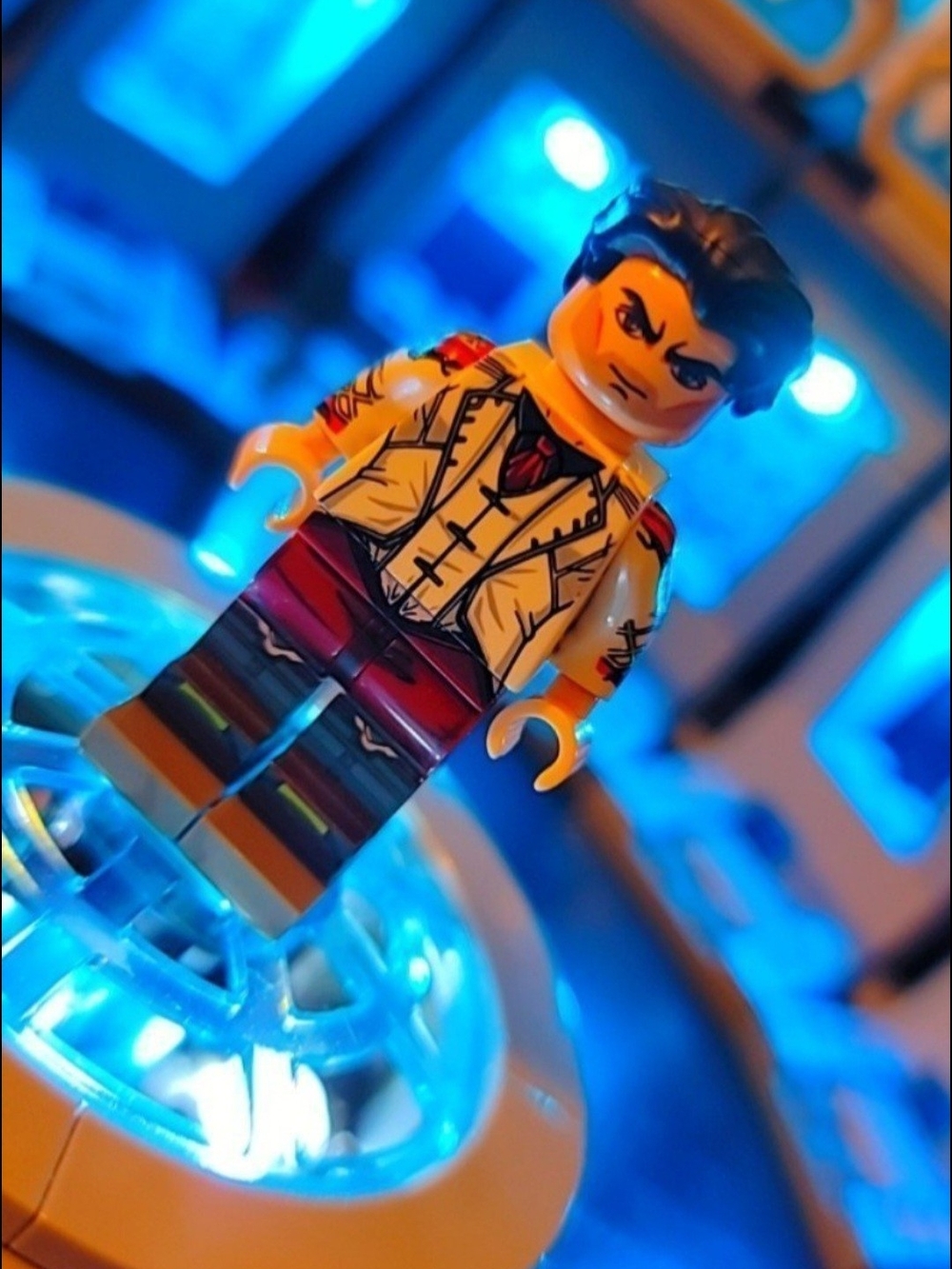 Arcane Jayce Minifigure Lego Compatible